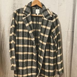Joie Plaid Shacket jacket